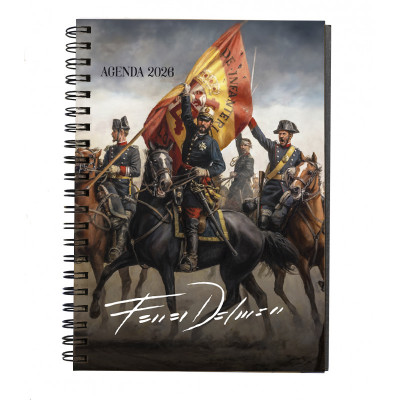 AGENDA TAPA DURA ESPIRAL 2026 - No me dejareis solo