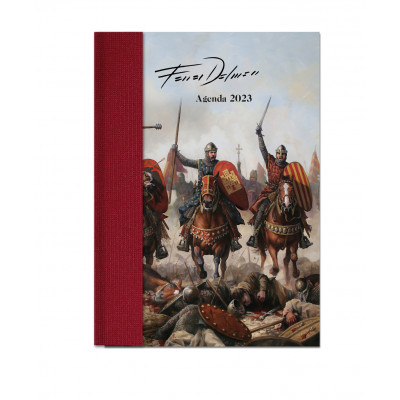 AGENDA 2023 TIPO LIBRO LA CARGA DE LOS TRES REYES . FERRER- DALMAU